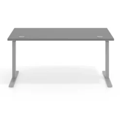 Escritorio Elevable Erghos Smart estructura aluminio canto recto