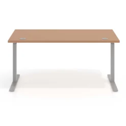 Escritorio Elevable Erghos Smart estructura aluminio canto recto