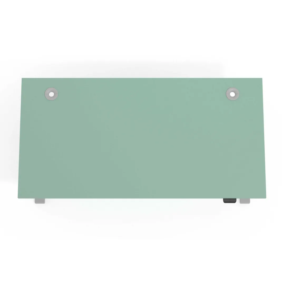 Escritorio Elevable Erghos Smart estructura aluminio canto recto