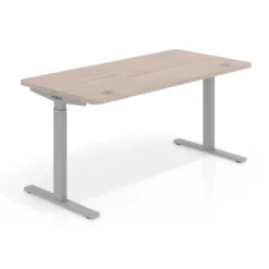 Escritorio Elevable Erghos Smart estructura aluminio canto recto