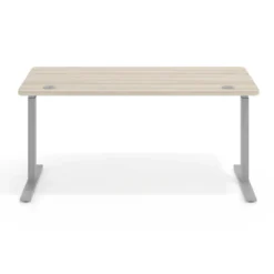 Escritorio Elevable Erghos Smart estructura aluminio canto curvo