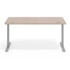 Escritorio Elevable Erghos Smart estructura aluminio canto curvo
