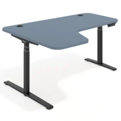 Escritorio Ergonómico Elevable Erghos Axis estructura negra