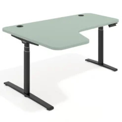 Escritorio Ergonómico Elevable Erghos Axis estructura negra