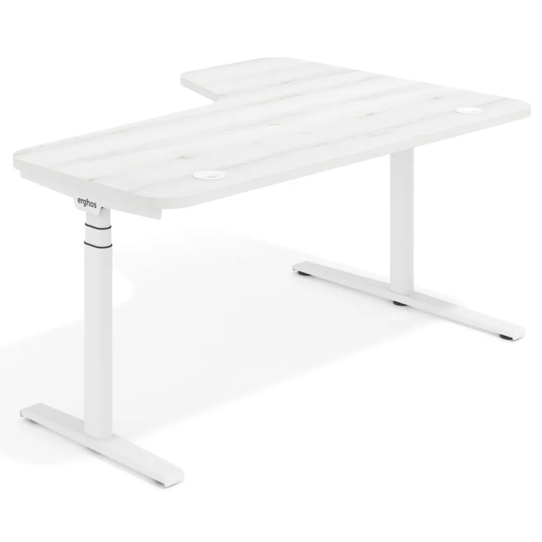 Escritorio Ergonómico Elevable Erghos Axis estructura negra