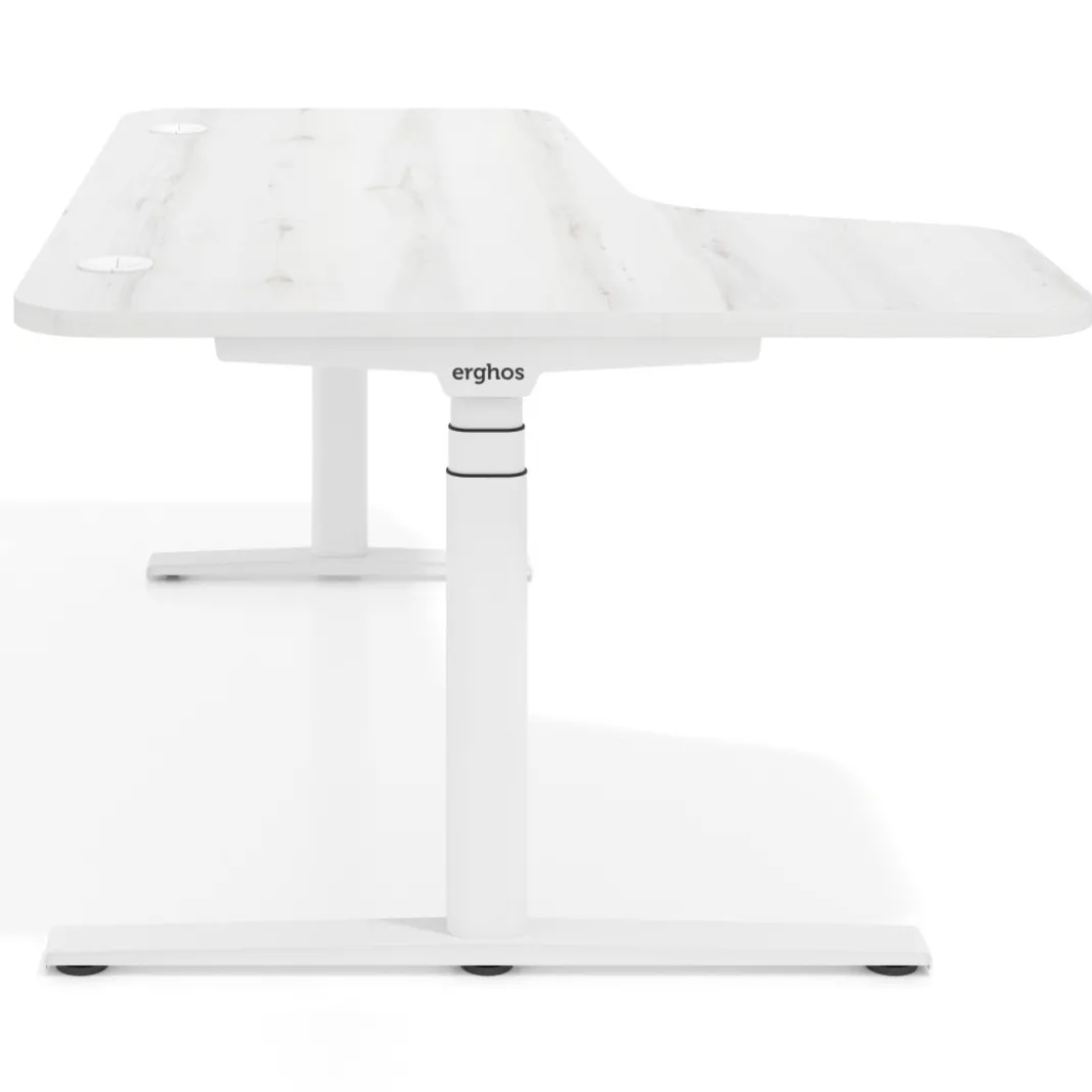 Escritorio Ergonómico Elevable Erghos Axis estructura negra