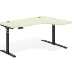Escritorio Ergonómico Elevable Erghos Axis estructura negra