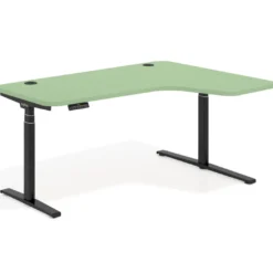 Escritorio Ergonómico Elevable Erghos Axis estructura negra