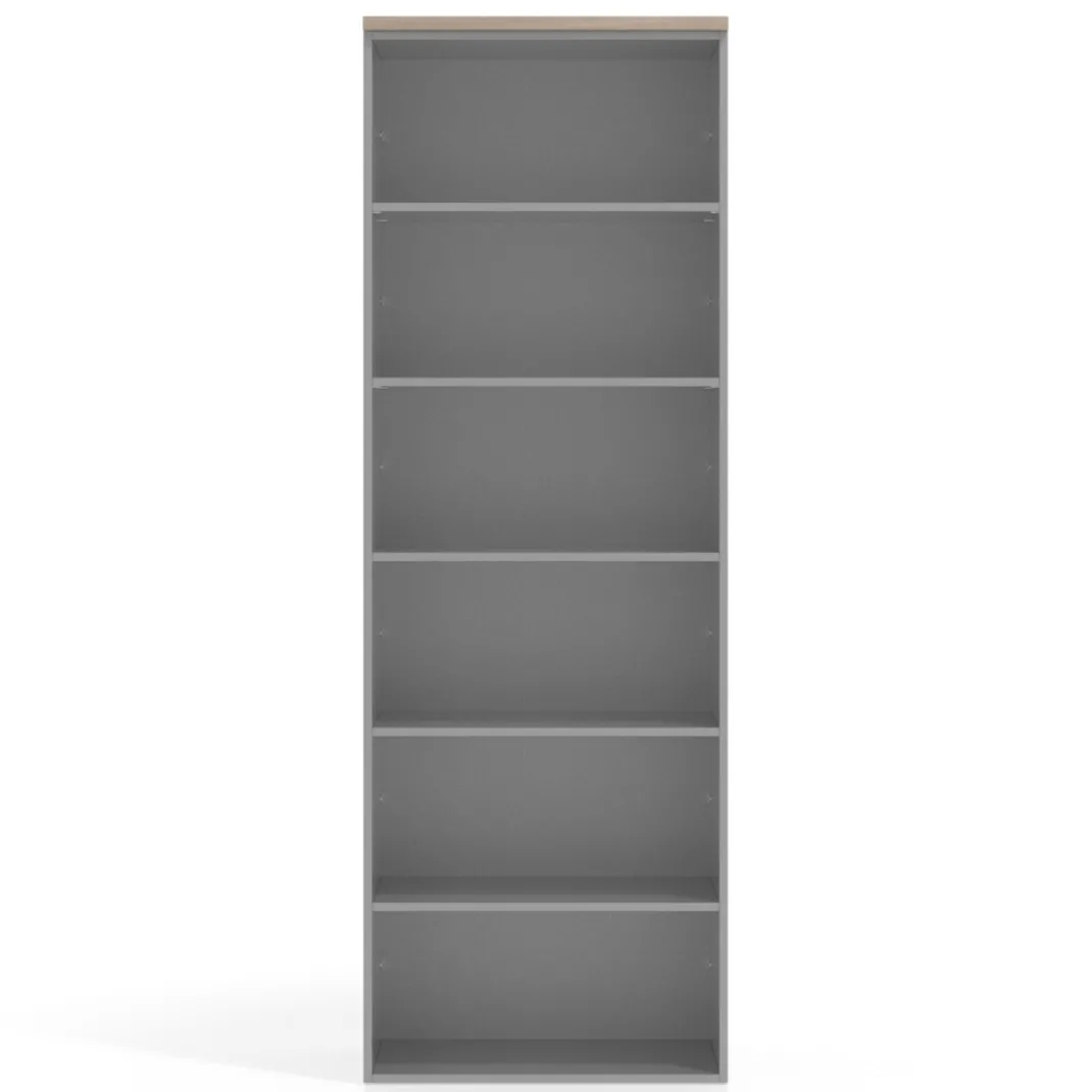 Estantería de oficina Basic 6 alturas, 232x80cm