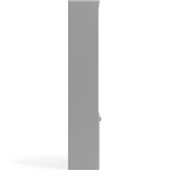Estantería de oficina Basic 232x80cm con puerta baja