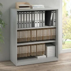 Estanteria de metal para oficina sin puertas Strong 109x92cm