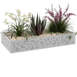 Jardinera para plantas de metal, compatible colección armarios Strong