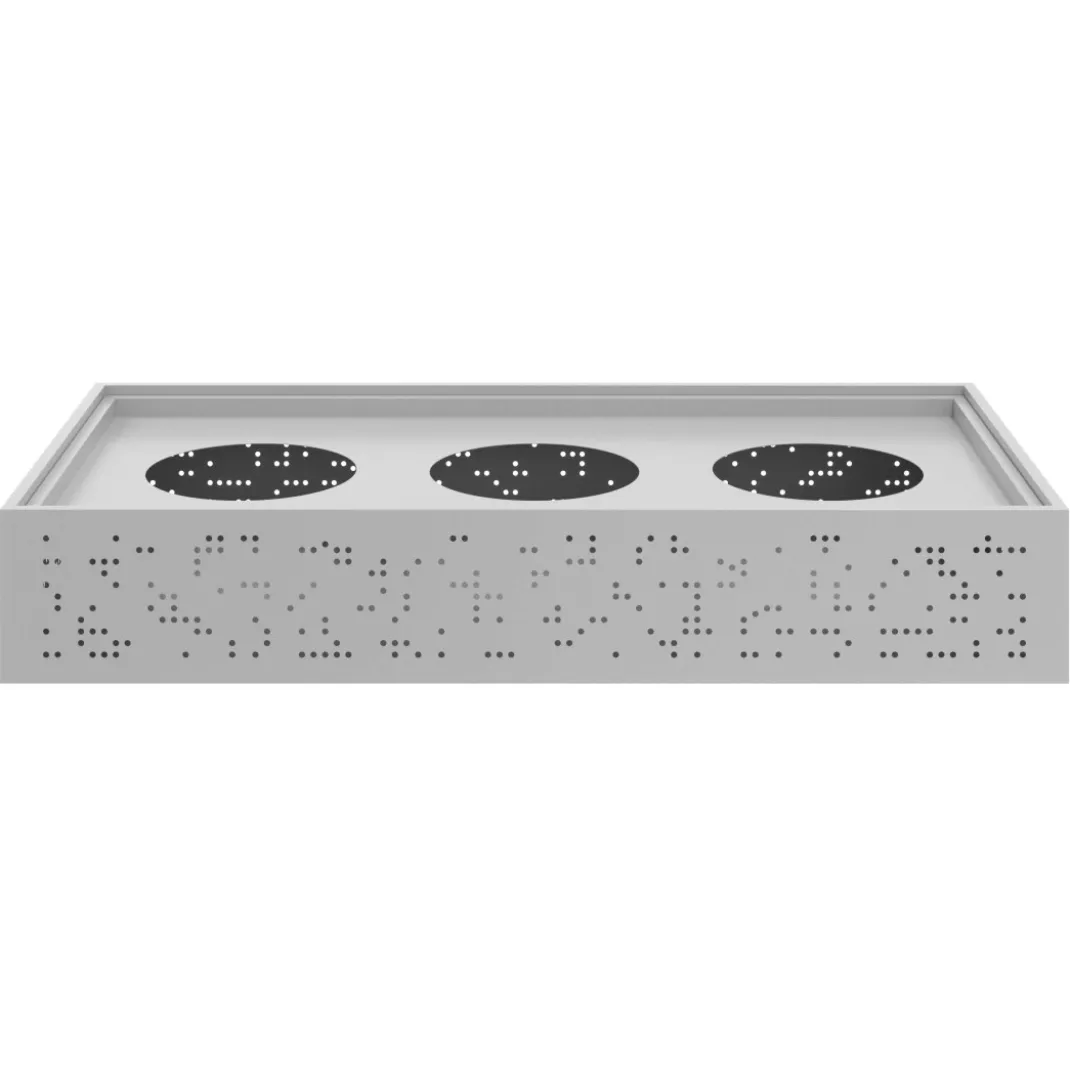 Jardinera para plantas de metal, compatible colección armarios Strong