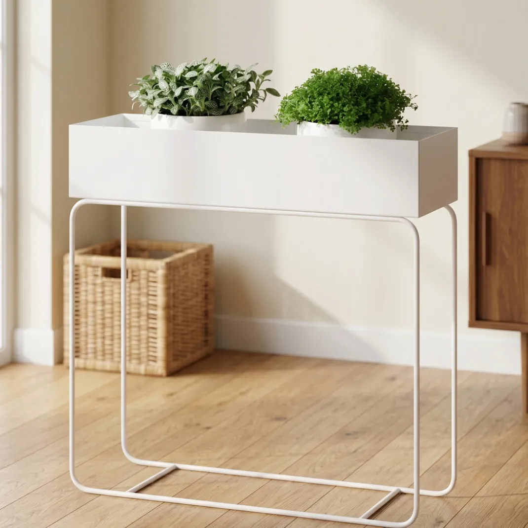 Jardinera para plantas doble