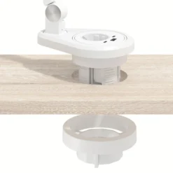 Lampara sobremesa Led con Pasacables integrado