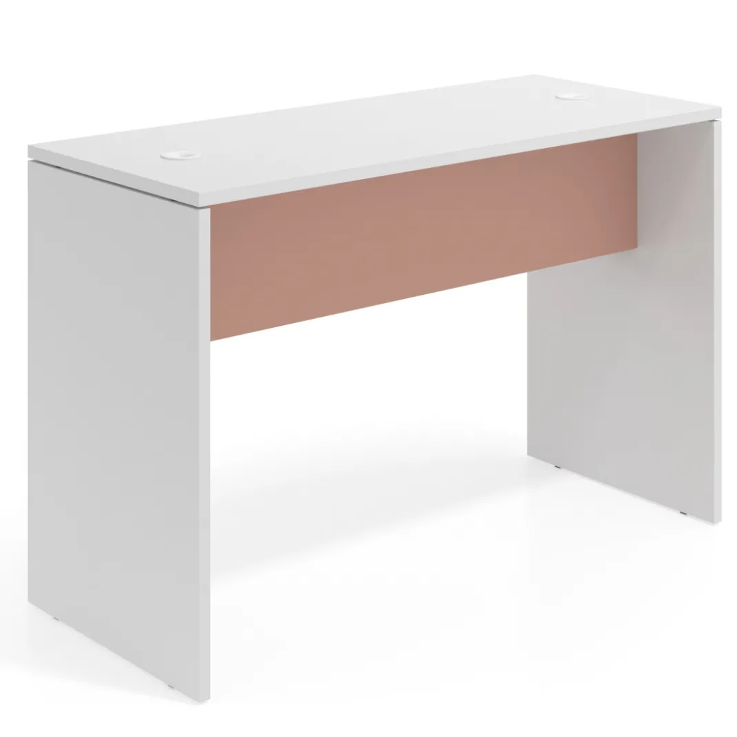 Mesa Alta de Oficina WorkPlus estructura blanco mate