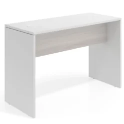 Mesa Alta de Oficina WorkPlus estructura blanco mate