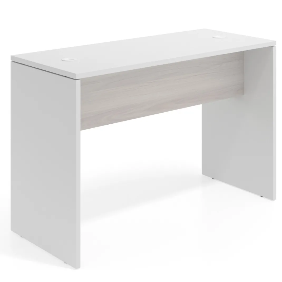 Mesa Alta de Oficina WorkPlus estructura blanco mate