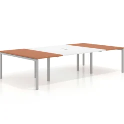 Mesa de cabecera kube para bench 166 estructura aluminio