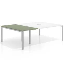 Mesa de cabecera kube para bench 166 estructura aluminio