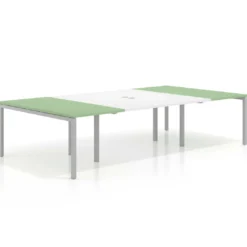 Mesa de cabecera kube para bench 166 estructura aluminio