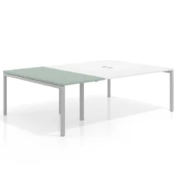 Mesa de cabecera kube para bench 166 estructura aluminio