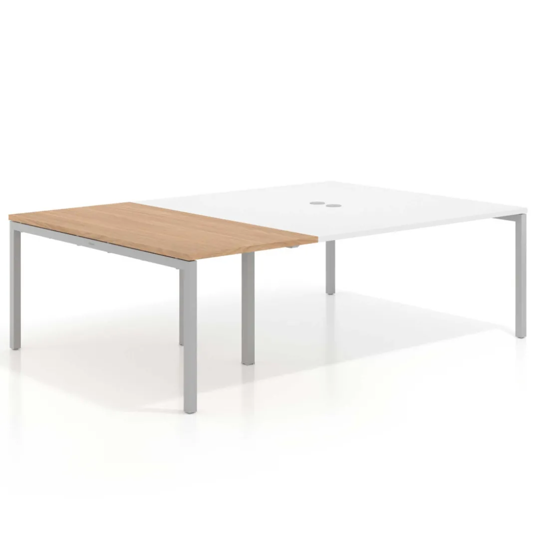Mesa de cabecera kube para bench 166 estructura aluminio