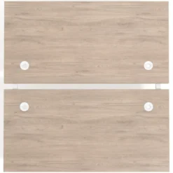 Mesa multipuesto UvePro Bench fondo 166 cm, estructura blanca