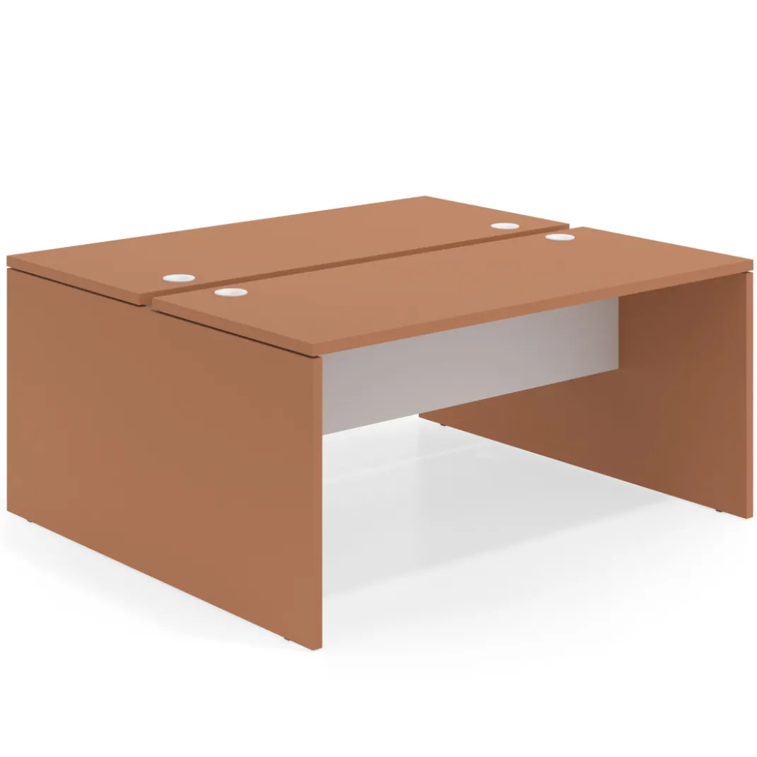 Mesa Multipuesto Work Bench fondo 142 diseño bicolor