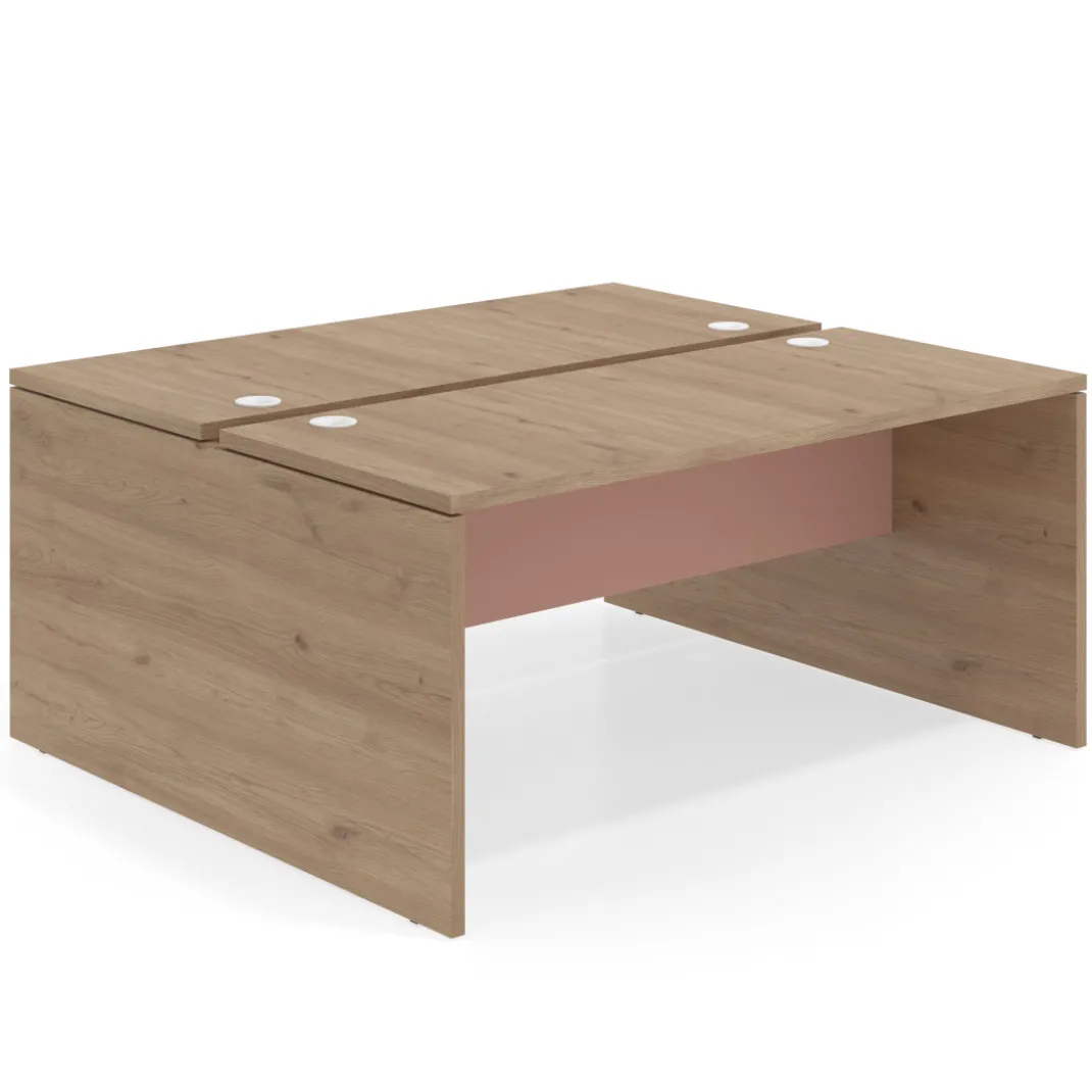 Mesa Multipuesto Work Bench fondo 142 estructura naturale