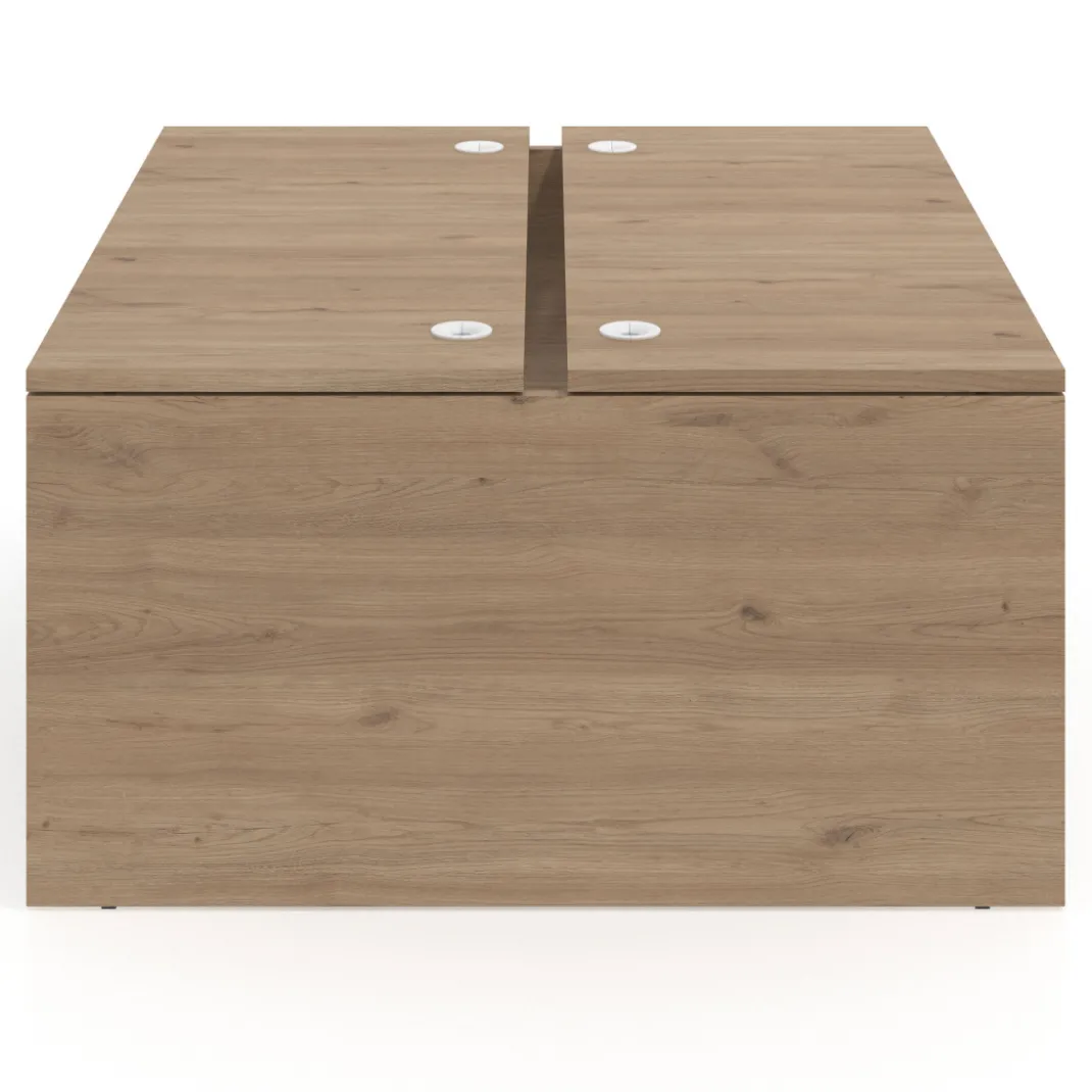 Mesa Multipuesto Work Bench fondo 142 estructura naturale