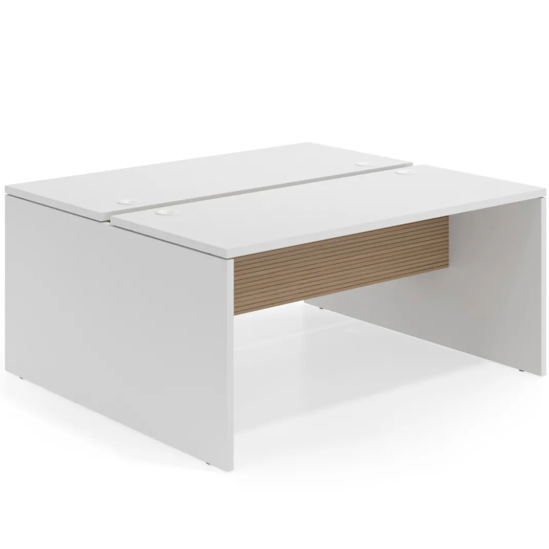 Mesa Multipuesto Work Bench fondo 142 diseño rayado