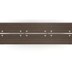 Mesa oficina multipuesto bench triple Kube, fondo 142cm, estructura aluminio