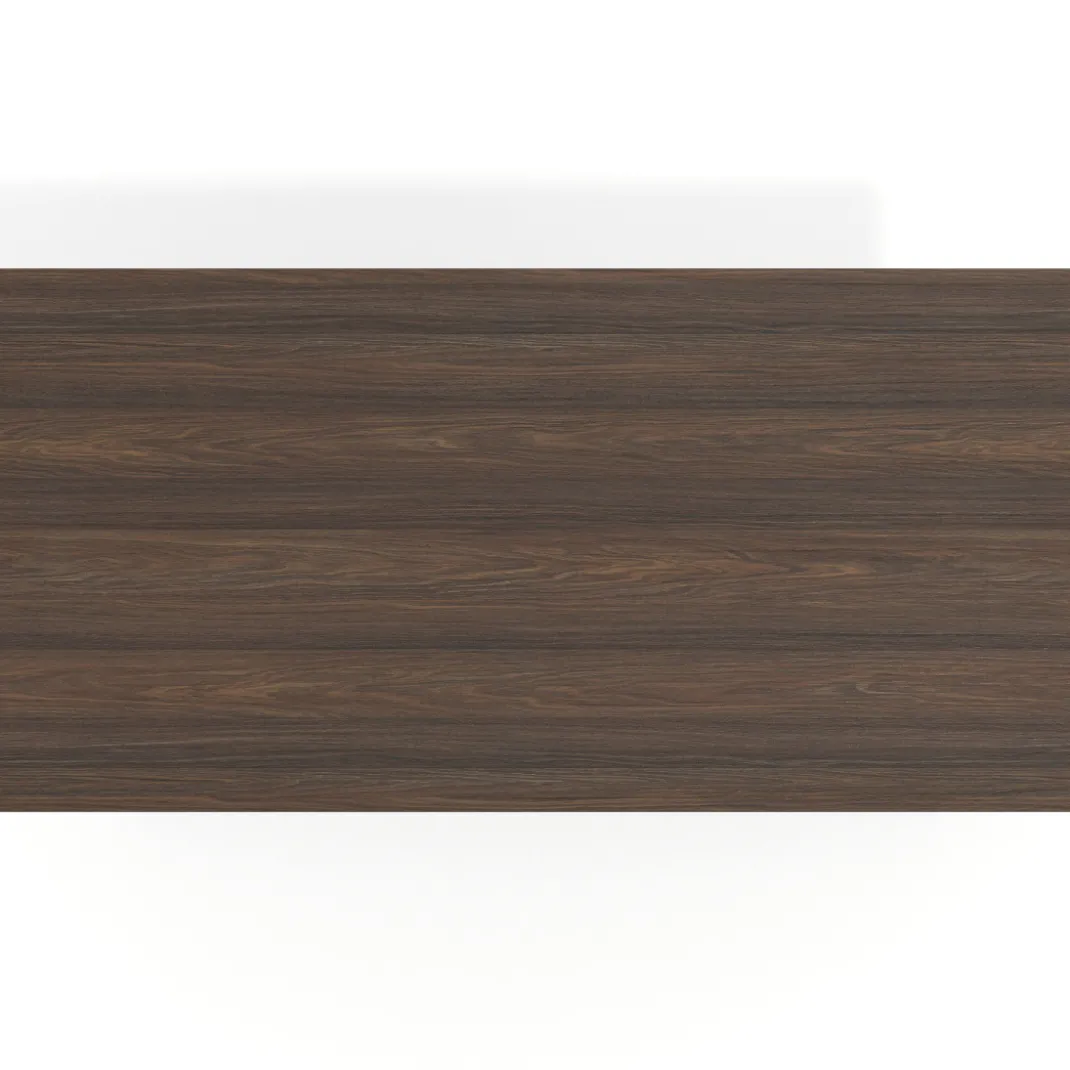 Mesa plegable pivot rectangular, estructura aluminio, canto 30cm