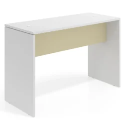 Mesa Alta de Oficina WorkPlus estructura blanco mate