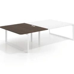 Mesa de cabecera Delta para bench 166 estructura blanca