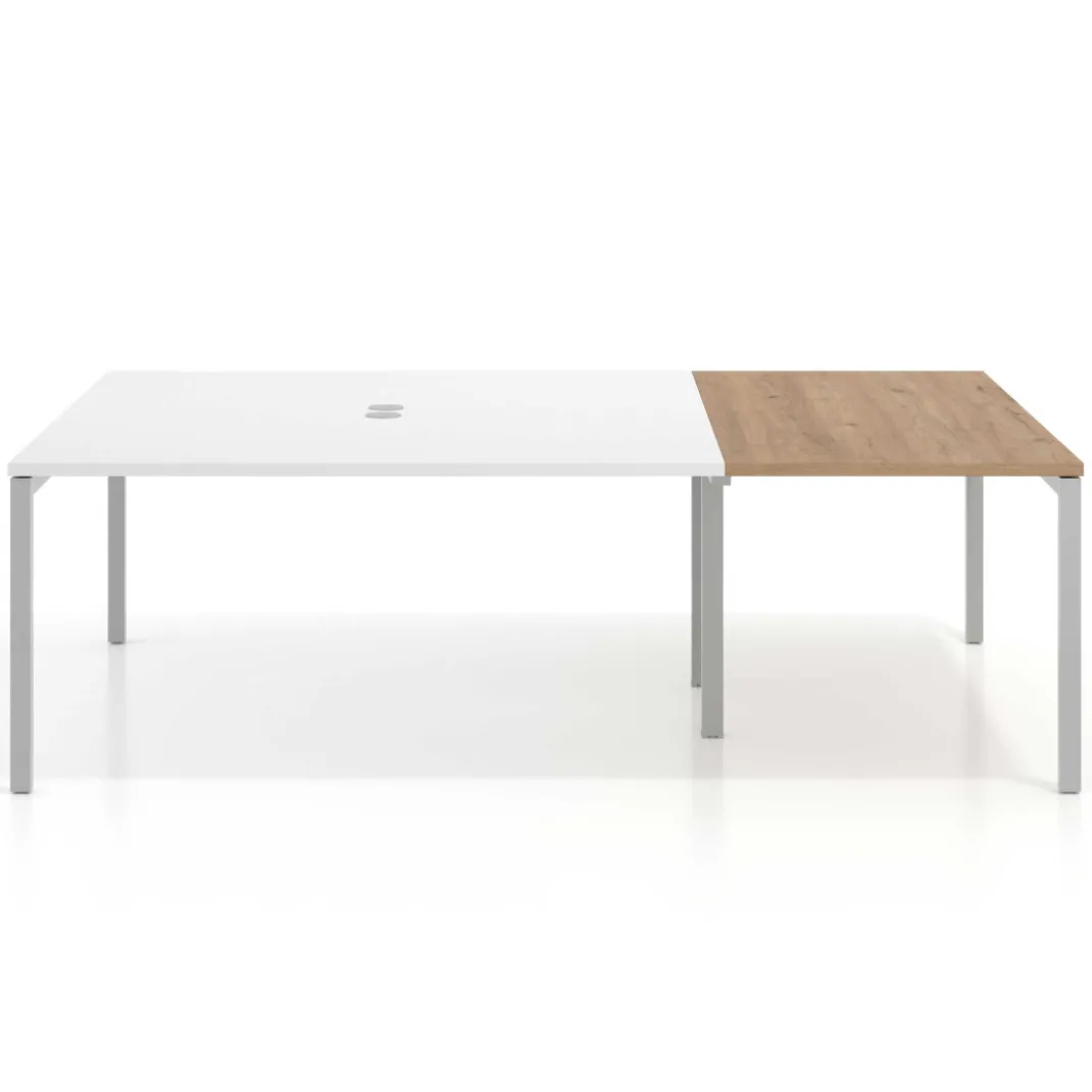 Mesa de cabecera kube para bench 166 estructura aluminio