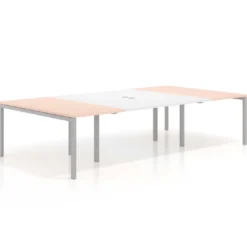 Mesa de cabecera kube para bench 166 estructura aluminio