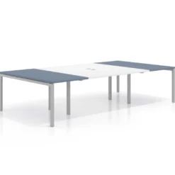 Mesa de cabecera kube para bench 166 estructura aluminio