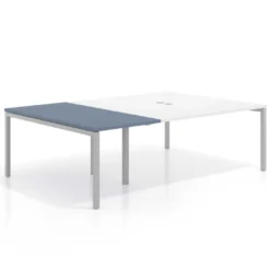 Mesa de cabecera kube para bench 166 estructura aluminio