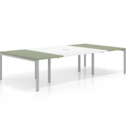 Mesa de cabecera kube para bench 166 estructura aluminio