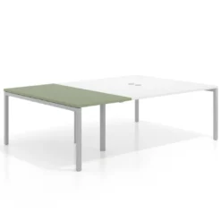 Mesa de cabecera kube para bench 166 estructura aluminio