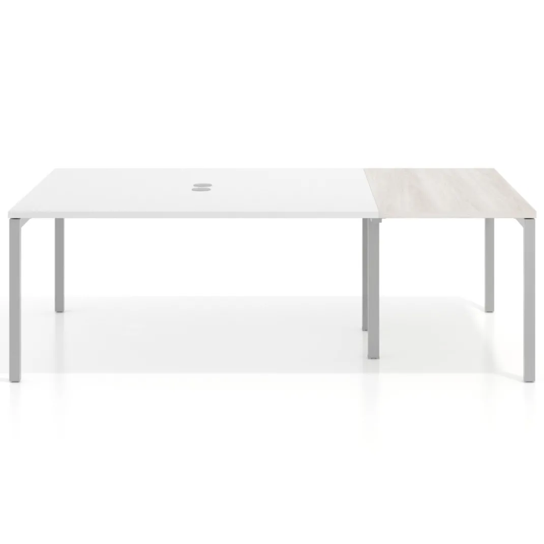 Mesa de cabecera kube para bench 142 estructura aluminio