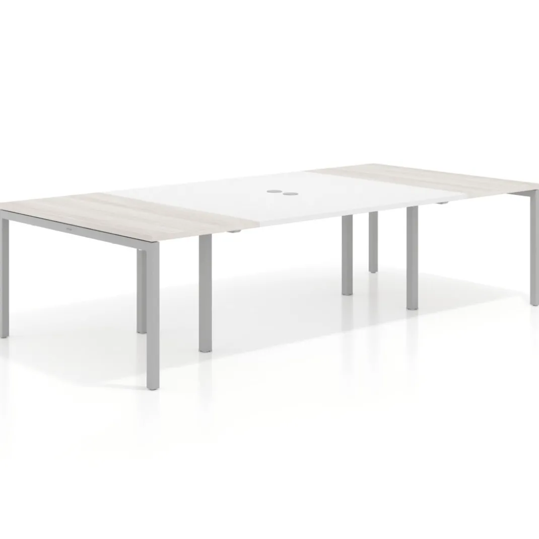 Mesa de cabecera kube para bench 142 estructura aluminio