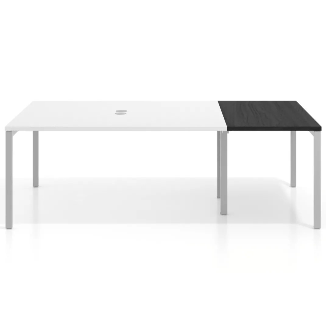Mesa de cabecera kube para bench 142 estructura aluminio