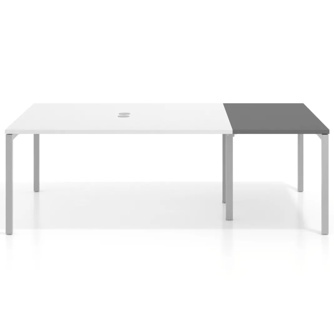 Mesa de cabecera kube para bench 142 estructura aluminio