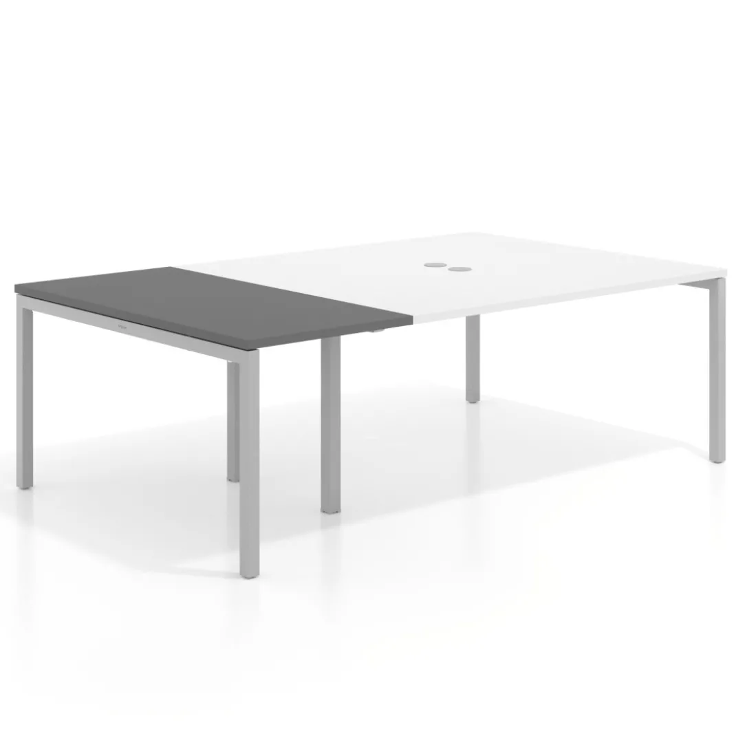 Mesa de cabecera kube para bench 142 estructura aluminio
