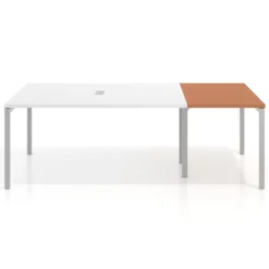 Mesa de cabecera kube para bench 142 estructura aluminio