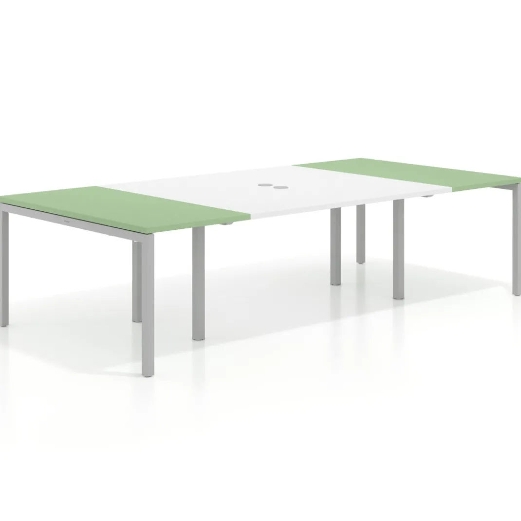 Mesa de cabecera kube para bench 142 estructura aluminio