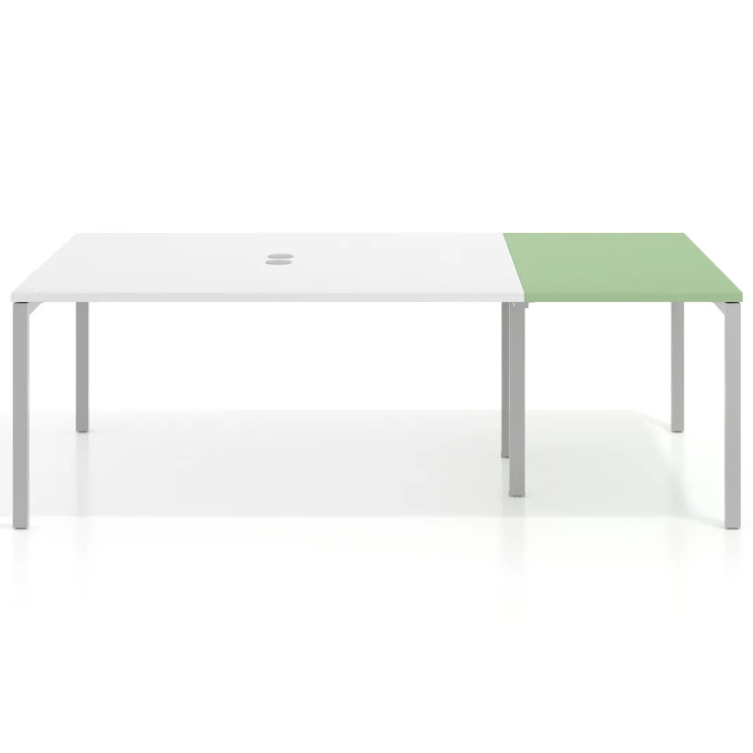 Mesa de cabecera kube para bench 142 estructura aluminio